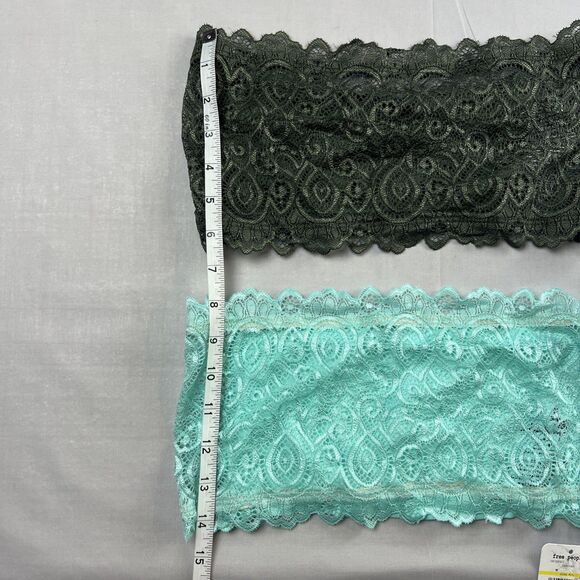Free People Seamless Lace Reversible Bandeau Bra Lot M/L NWT - Picture 6 of 7